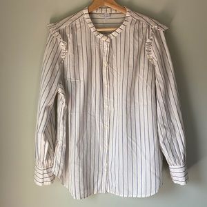 Old Navy striped button down